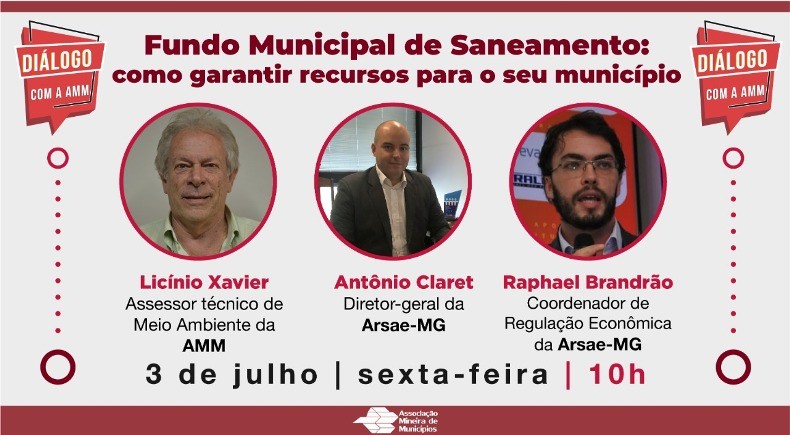 “Diálogo com a AMM” debaterá Fundo Municipal de Saneamento